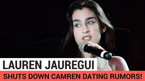 Lauren Jauregui Shuts Down Camren Dating Rumors Hollywire Youtube