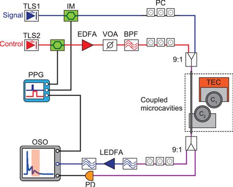 Setup For All Optical Tunable Buffering Tls Tunable Laser Source Im