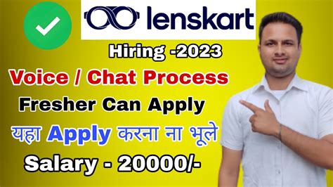 Lenskart Is Hiring For Executive Profile Graduate Fresher Can Apply