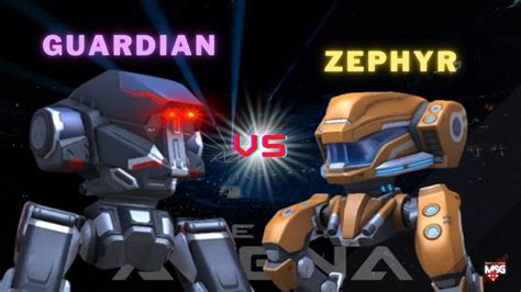 GUARDIAN Vs ZEPHYR Who WINS Mech Arena Gameplay YouTube