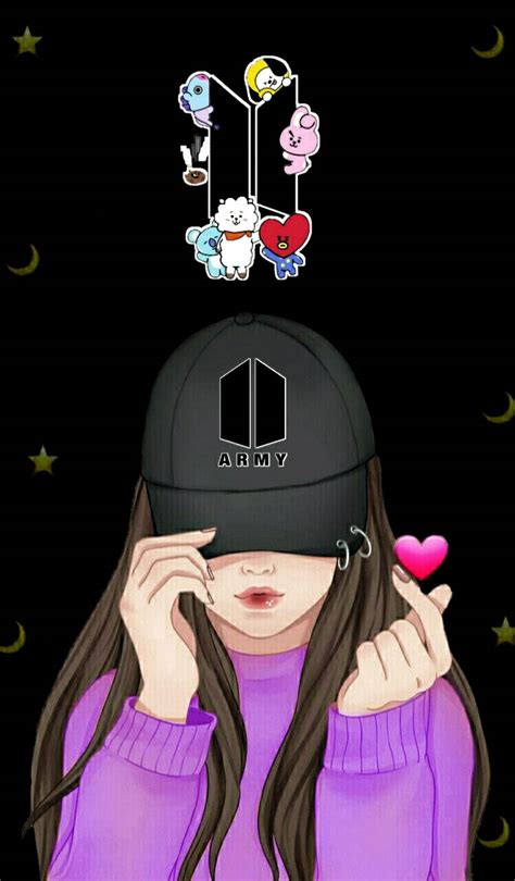 100 Bts Army Girl Wallpapers