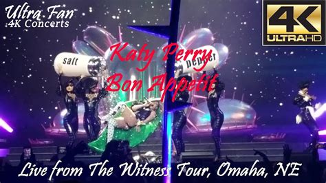 Katy Perry - Bon Appetit Live from The Witness Tour Omaha - YouTube