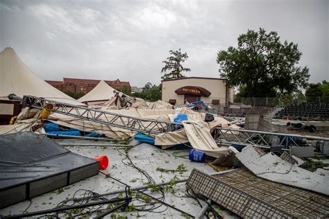 Tallahassee Tornado Video Photos Of Damage From Possible Twister