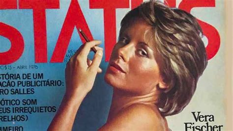 Nua Vera Fischer Posava Para Capa De Revista Em