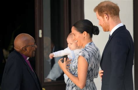 Prince Harry And Meghans Baby Archie Makes Rare Public Appearance In