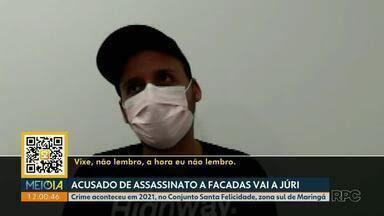 Meio Dia Paran Maring Acusado De Assassinato A Facadas Vai A J Ri