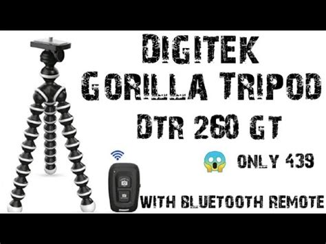 Digitek Dtr Gt Gorilla Tripod Mini Inch Tripod For Mobile