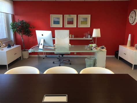 Painted Red Office Keylight Pdc