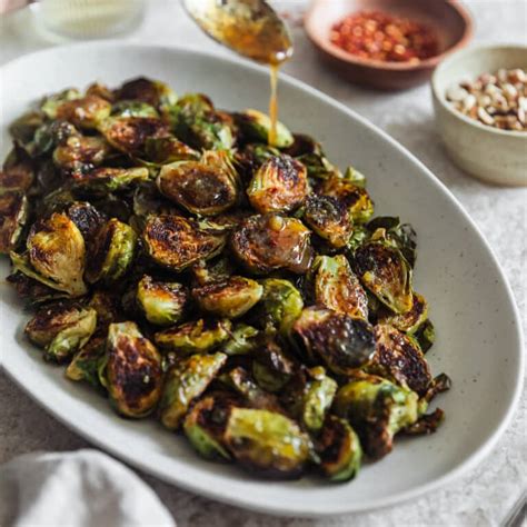 The Best Hot Honey Brussels Sprouts • Sunday Table