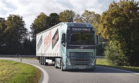 El camión FH Electric de Volvo supera su autonomía y reduce su consumo