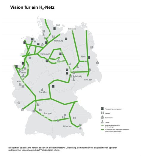 Fernleitungsnetzbetreiber Fnb Ver Ffentlichen Karte F R