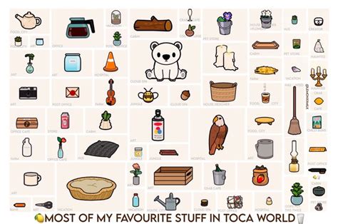 More Of My Favourite Items In Toca World Create Your Own World