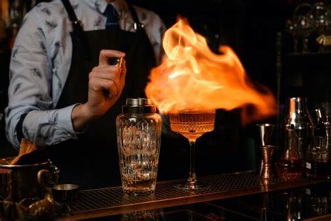 A Safety Guide To Set Cocktails On Fire Unsobered