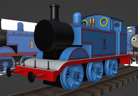 Blender Thomas Wip By Thethomastrainzuser On Deviantart