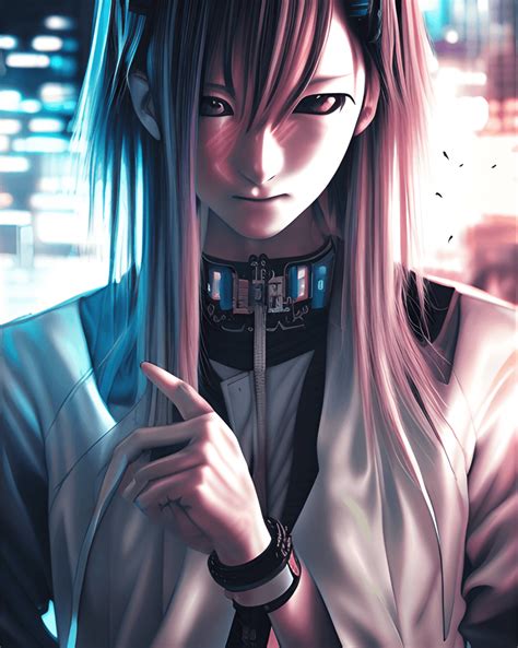 Anime Japanese Cyberpunk Graphic · Creative Fabrica