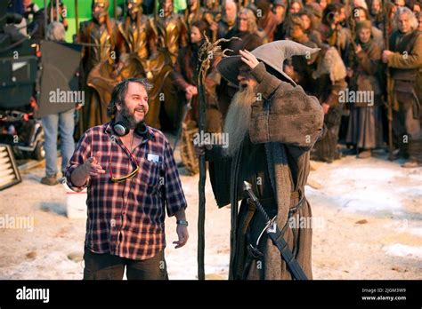 Peter Jackson Ian Mckellen The Hobbit The Battle Of The Five Armies