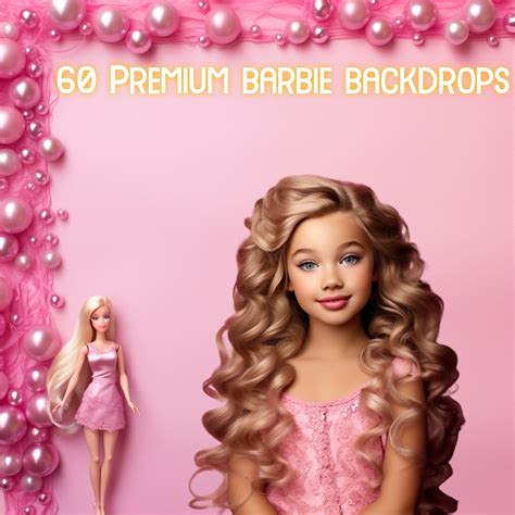 Barbie Digital Backdrop 60 Premium Backdrops High Res Digital Barbie