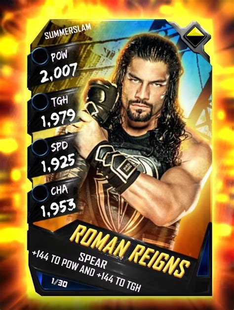 Wwe Supercard Summerslam Tier Update Summerslam Roman Reigns Wwe