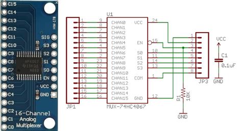 Interfacing Cd Hc Channel Multiplexer With Arduino Off