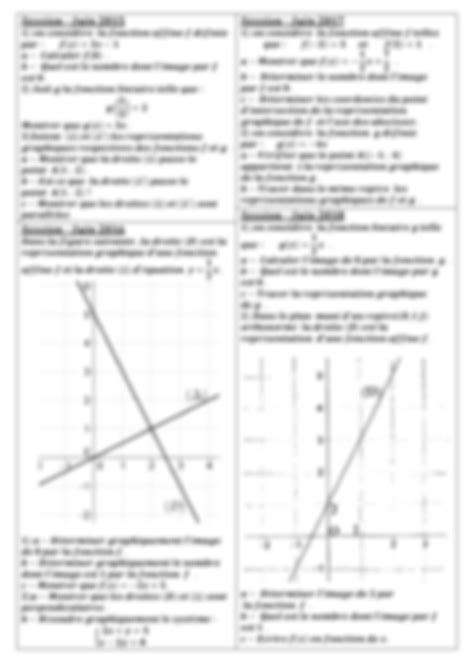 SOLUTION Fonctions Lin Aires Fonctions Affines 1 Studypool