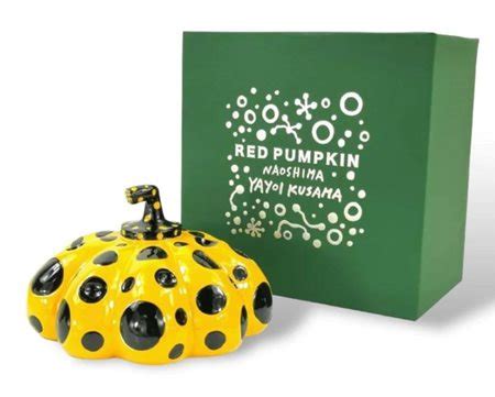 KUSAMA YAYOI Giappone 1929 Red Pumpkin Naoshima Art House Auction