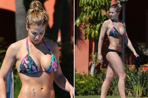 The Ultimate Bikini Babe Gemma Atkinson Puts On Eye Popping Cleavage