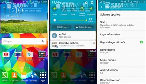 Samsung Galaxy S5 Sm G900f Receives Android 50 Lollipop Update