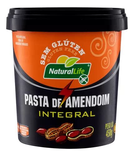 Pasta De Amendoim Integral Natural Life Pote G Mercadolivre