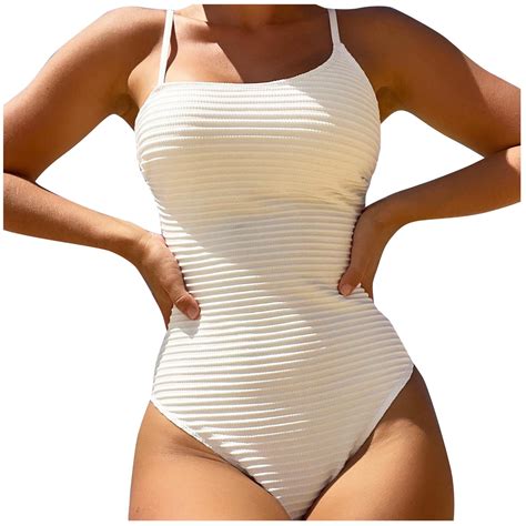 Aofany Womens One Piece Swimsuit Tie Slim Bathing Suits Ladies Sexy