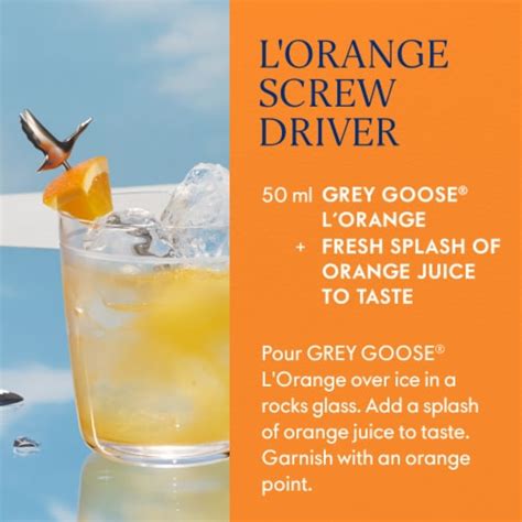 Grey Goose® Lorange Flavored Vodka 750 Ml Frys Food Stores