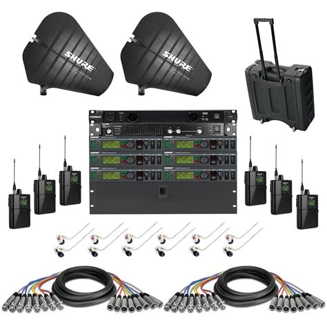 Wireless In Ear Monitor System With Shure Psm Personal Monitoring