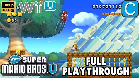 New Super Mario Bros U Full Playthrough Wii U HD Gameplay Cemu