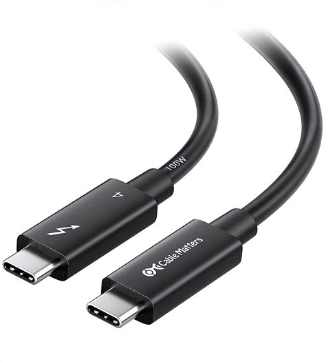 Amazon co jp Intel Thunderbolt 認証取得Cable Matters Thunderbolt 4 ケーブル