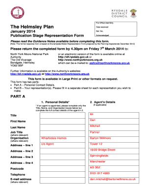 Fillable Online Ryedaleplan Org Ryedale Local Development Framework