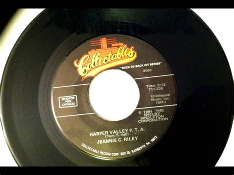 Harper Valley Pta Jeannie C Riley Vinyl Rpm Pta Harper Riley