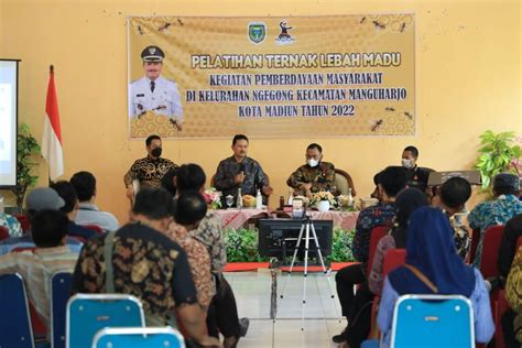 Kegiatan Pelatihan Ternak Lebah Madu Bersama Bapak Walikota Madiun