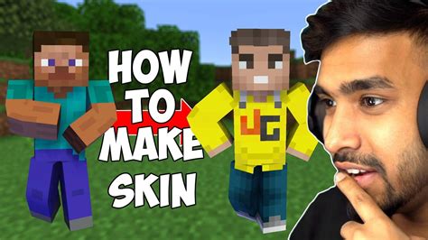 How To Make Skin Like Techno Gamerz In Minecraft Youtube