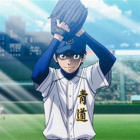 Sawamura Eijun Ace Of Diamonds Ace Animated Characters