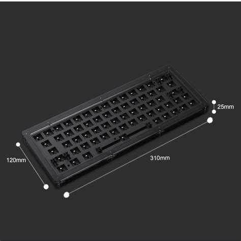 Akko ACR64 RGB Wired Mechanical Keyboard Acrylic DIY Kit Hot
