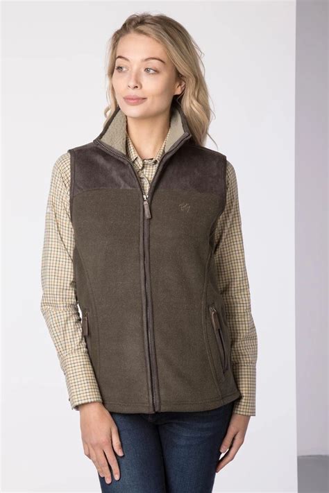 Ladies Fleece Gilet Motif Uk Lady Fleece Fleece Jacket