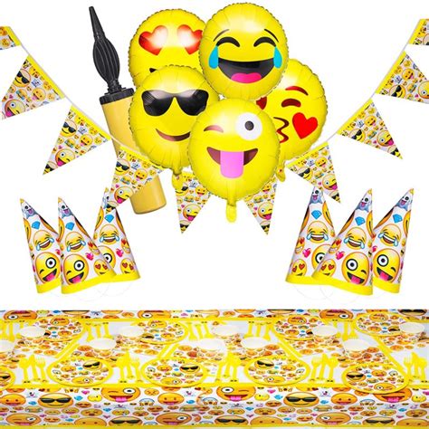 Emoji Party Supplies Set Baketivity