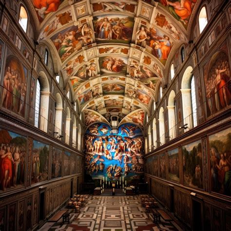 Premium Photo Photo Of Sistine Chapel In Vatican City Italy