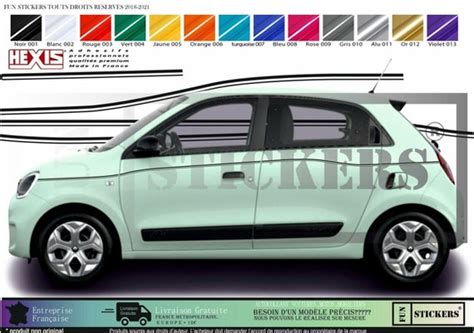 Renault Twingo 3 Decal Stripe Kit Etsy