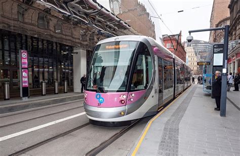 The new Birmingham City tram. 2016