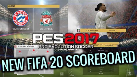 Pes New Scoreboard New Updates Of Pes Mods Gaming With Tr