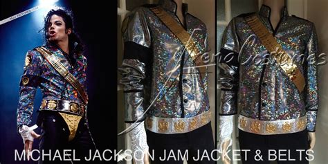 Michael Jackson Jam Jacket And Belt Set