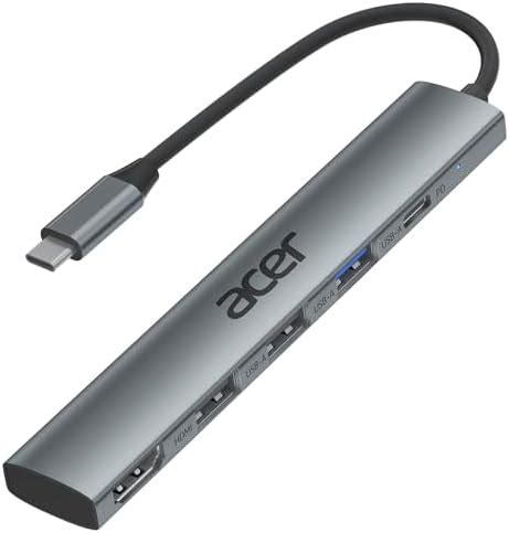 Acer Usb C Hub In With K Hdmi W Power Delivery Usb A Data