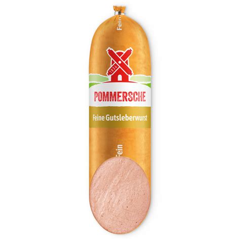 Pommersche Gutsleberwurst Fein R Genwalder M Hle