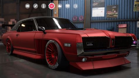 Need For Speed Payback Mercury Cougar Customize Tuning Car Pc