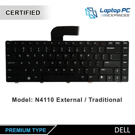 Dell Laptop Keyboard N4110 Compatible With Dell Inspiron N4110 M4110